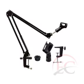 Asztali, hajlítható karos mikrofonállvány 022-071