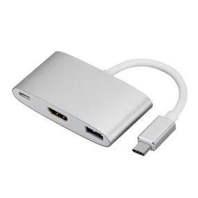   HCT 028-120 USB-C 3.1-apa/HDMI-anya/USB-C 3.1-anya/ USB3.0-anya konverter