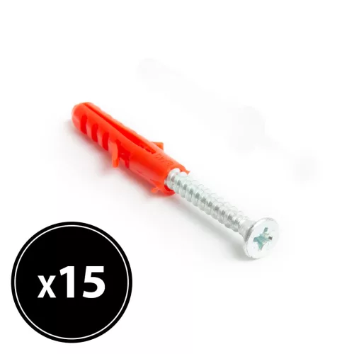 Handy 04822B Tipli + csavar - 8 x 40 mm - 15 db / csomag