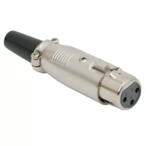 05206 XLR aljzat • 3 pólusú