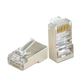   Delight 05232D 8P8C moduláris dugó - átmenő - FTP CAT6 RJ45