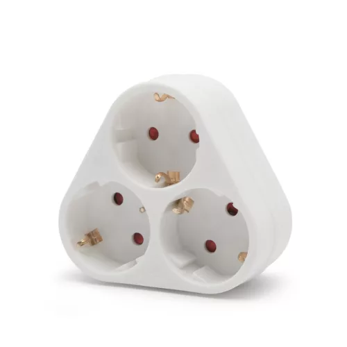 Delight 05701 3-as fali elosztó - földelt