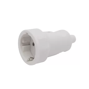 Delight 05939WH Lengő dugaszoló aljzat, fehér szín