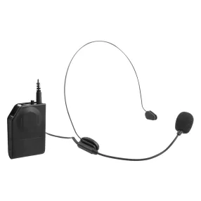   Trevi EM 408 UHF – Vezeték nélküli mikrofon szett adóval, vevővel, fejmikrofonnal és csíptetős mikrofonnal (0EM408U00)