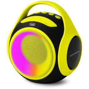   Trevi  XR 8A202 sárga Bluetooth hangszóró IPX5 TWS USB microSD AUX