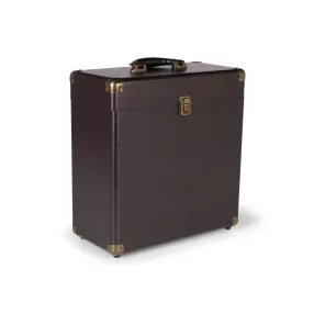   Audizio RC32 Vinyl Record Case Bakelit lemez tartó - Sötét fa