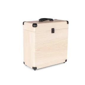   Audizio RC32 Vinyl Record Case Bakelit lemez tartó - Világos fa