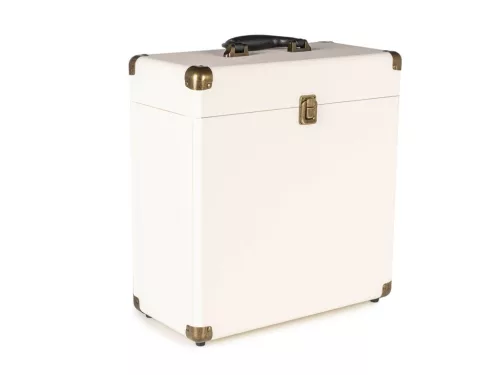 Audizio RC32 Vinyl Record Case Bakelit lemez tartó - Krém