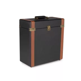   Audizio RC32 Vinyl Record Case Bakelit lemez tartó - Luxe Fekete