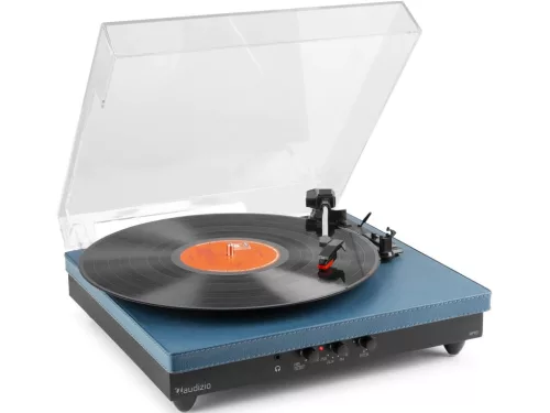 Audizio RP113D Bakelit lemezjátszó (Bluetooth/USB/RCA) - Sötétkék