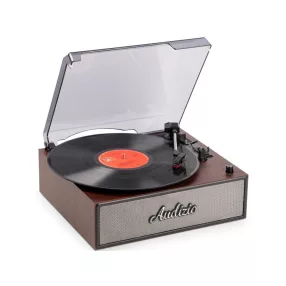 Audizio Reno Retro Bluetooth lemezjátszó - Fa
