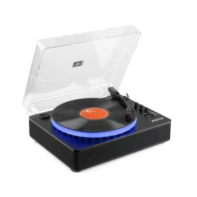   Fenton RP162LED Bakelit lemezjátszó (Bluetooth/USB/RCA) - Fekete