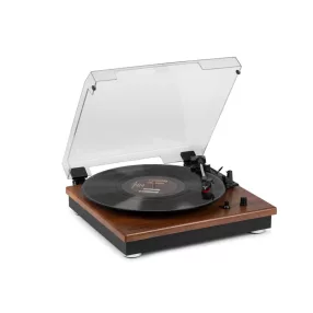   Audizio RP112L Retro lemezjátszó Bluetooth hangszórókkal - Világos fa
