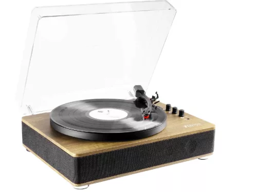 Fenton RP162LW RETRO HQ Bakelit lemezjátszó (Bluetooth/USB/RCA) - VILÁGOS FA