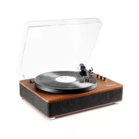   Fenton RP162D RETRO HQ Bakelit lemezjátszó (Bluetooth/USB/RCA) - SÖTÉT FA