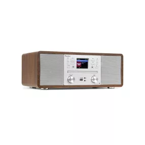   Audizio Avola Digital Music System, Digitális Rádió, CD/BT/DAB+/Internet - ezüst