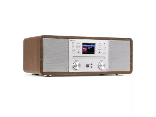 Audizio Avola Digital Music System, Digitális Rádió, CD/BT/DAB+/Internet - ezüst