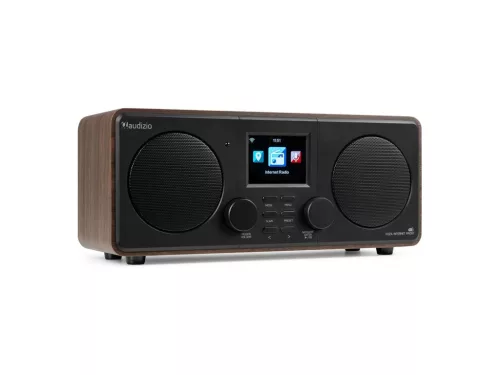 Audizio Foza DAB+ sztereó internetrádió - barna