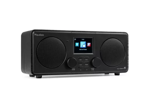 Audizio Foza DAB+ sztereó internetrádió - fekete