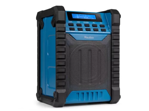 Audizio Temi akkumulátoros DAB+/FM munkahelyi rádió 100W (Bluetooth)