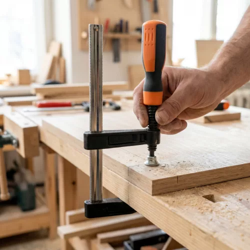 Handy 10285 Párhuzamos szorító - tekerős - 160 mm - acél