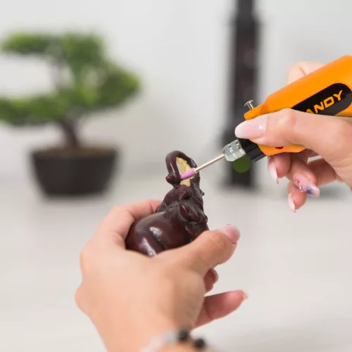 Handy 10368 Panelfúró, csiszoló, polírozó szett - 78 részes - 230 V