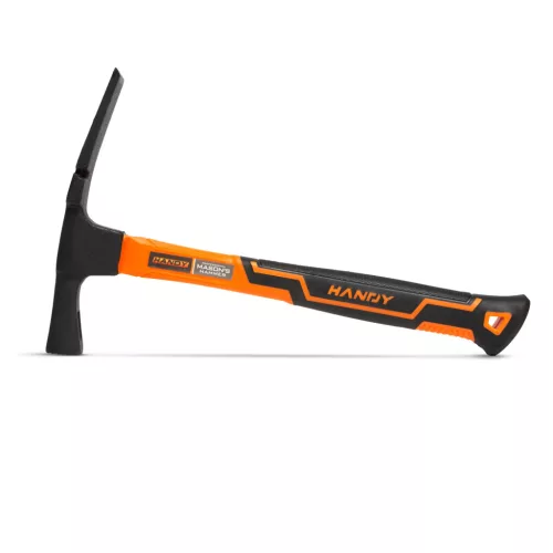Handy 10432A Kőműves kalapács üvegszálas nyéllel - 600 g