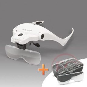   Handy 10792 Nagyítos fejpánt Led világítással + lencse szett
