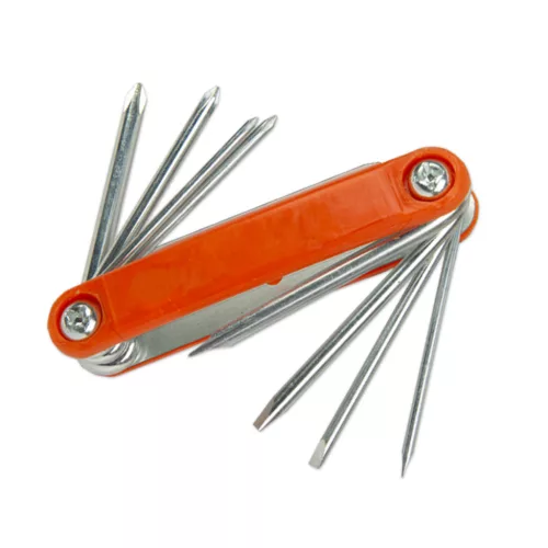 Handy 10833 Összecsukható zseb csavarhúzó készlet - 8 az 1-ben