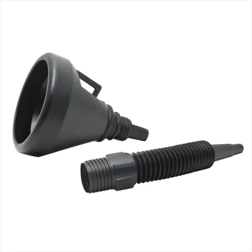 Handy 10898B Üzemanyag tölcsér - fém szűrővel - 36 x Ø3,5/13,5 cm