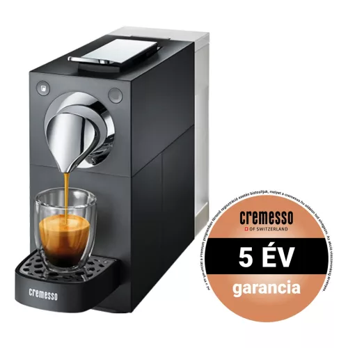 Cremesso Una Automatic Black kapszulás kávéfőző, 19bar, fekete 11007826
