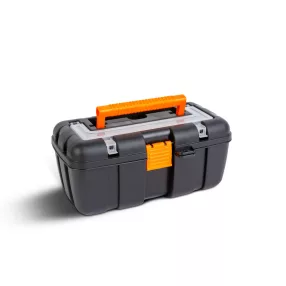   11010A Műanyag szerszámostáska - 1 tálcával - 25 x 15 x 11 cm