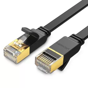   Ugreen 11263 Ethernet patchcord kábel RJ45 Cat 7 STP LAN 10Gbps 5m fekete