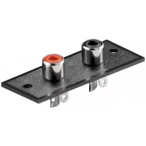 Goobay 11310 Aljzat, RCA, anya, panelre, Aljzatok száma:2