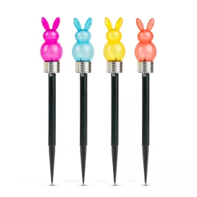   Garden of Eden 11374H Leszúrható szolár lámpa - nyuszi - 1 fehér LED - 5,5 x 38,5 cm