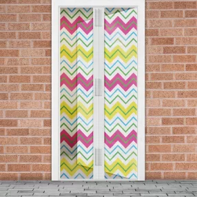   Garden of Eden 11398N Szúnyogháló függöny ajtóra - mágneses - 100 x 210 cm - cikkcakkos