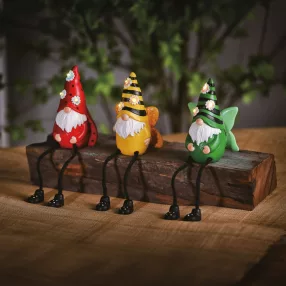   Garden of Eden 11428C Szolár manók lábbal - 3 féle - 3 melegfehér LED - 13,5 cm