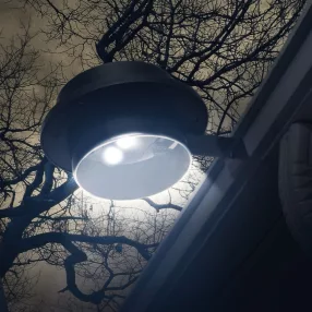   Garden of Eden Szolár ereszcsatorna / kerítés fény 3 LED-del - fekete, 11445BK