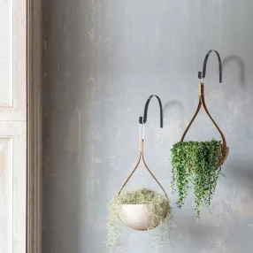   Garden of Eden 11481 Virágcserép / kaspó akasztó - festett fém - max 4,5 kg - 15 cm