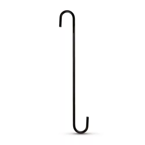 Garden of Eden 11565B Virágcserép / kaspó akasztó - fekete - 30 x 4,5 cm