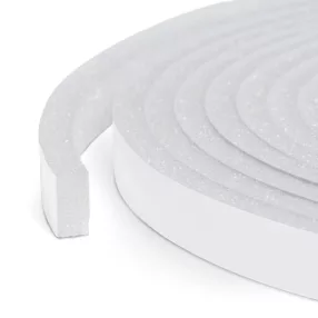   Delight 11595WH Öntapadós ajtó- ablakszigetelő habszalag - 6 m - fehér 10 mm