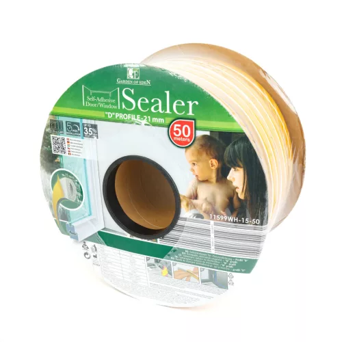 Garden of Eden 11599WH-15-50 Öntapadós ajtó- ablakszigetelő