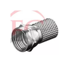 Goobay 11623 Antenna F csatlakozó,  cink-nikkel