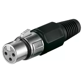 Goobay 11755 XLR csatlakozó 3 pólusú