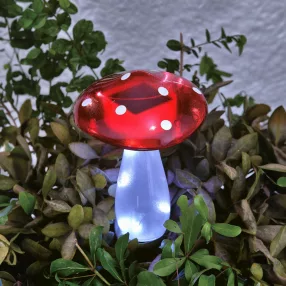   Garden of Eden 11775 Leszúrható szolár gomba - 23,5 cm - 10 hidegfehér LED