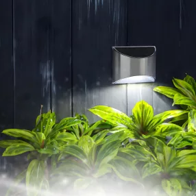   Garden of Eden 11783 Szolár lámpa - fali - 10 x 5 x 8 cm - 4 fehér SMD LED