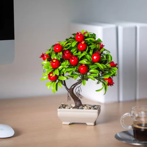 Vog&Arths 11867 Műnövény dekoráció - gránátalma - 18 x 24 cm