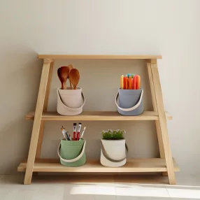   Vog&Arths 11872 Dekorációs kaspó - füllel - 11 x 18 cm - 4 féle