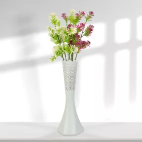 Vog&Arths 11876 Váza - lézervágott - fehér - 40 cm