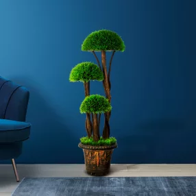 11910 Műnövény dekoráció - gömb buxus fa - 90 cm